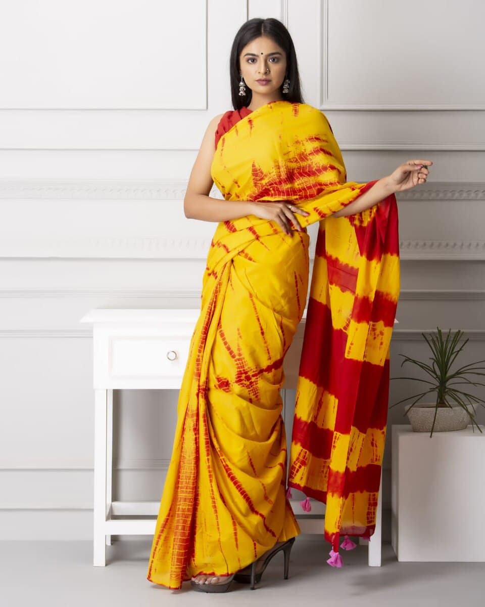 Royal Crimson Banarasi Silk Saree