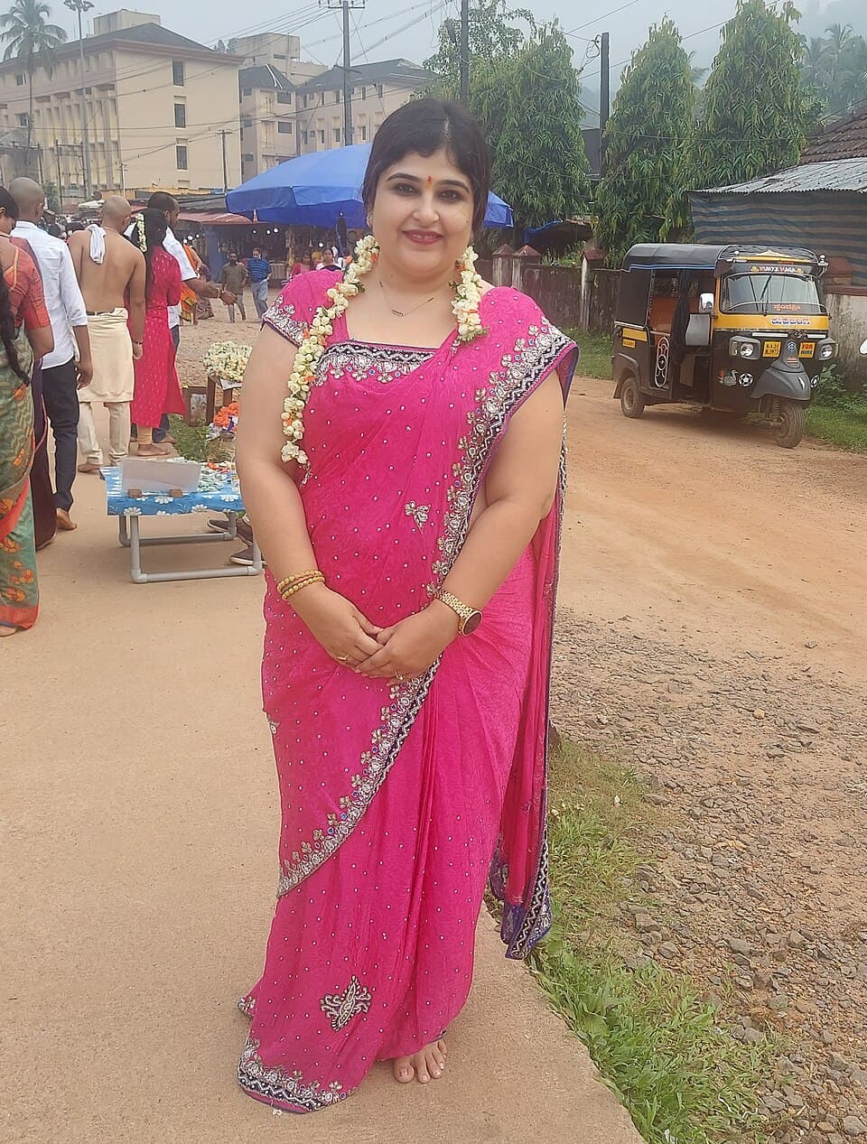 Magenta Silk Bridal Banarasi